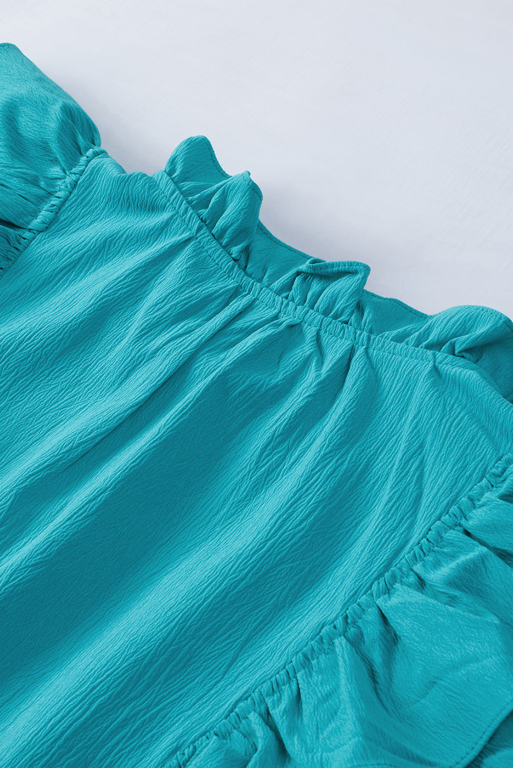 Tiered Ruffled Short Dress