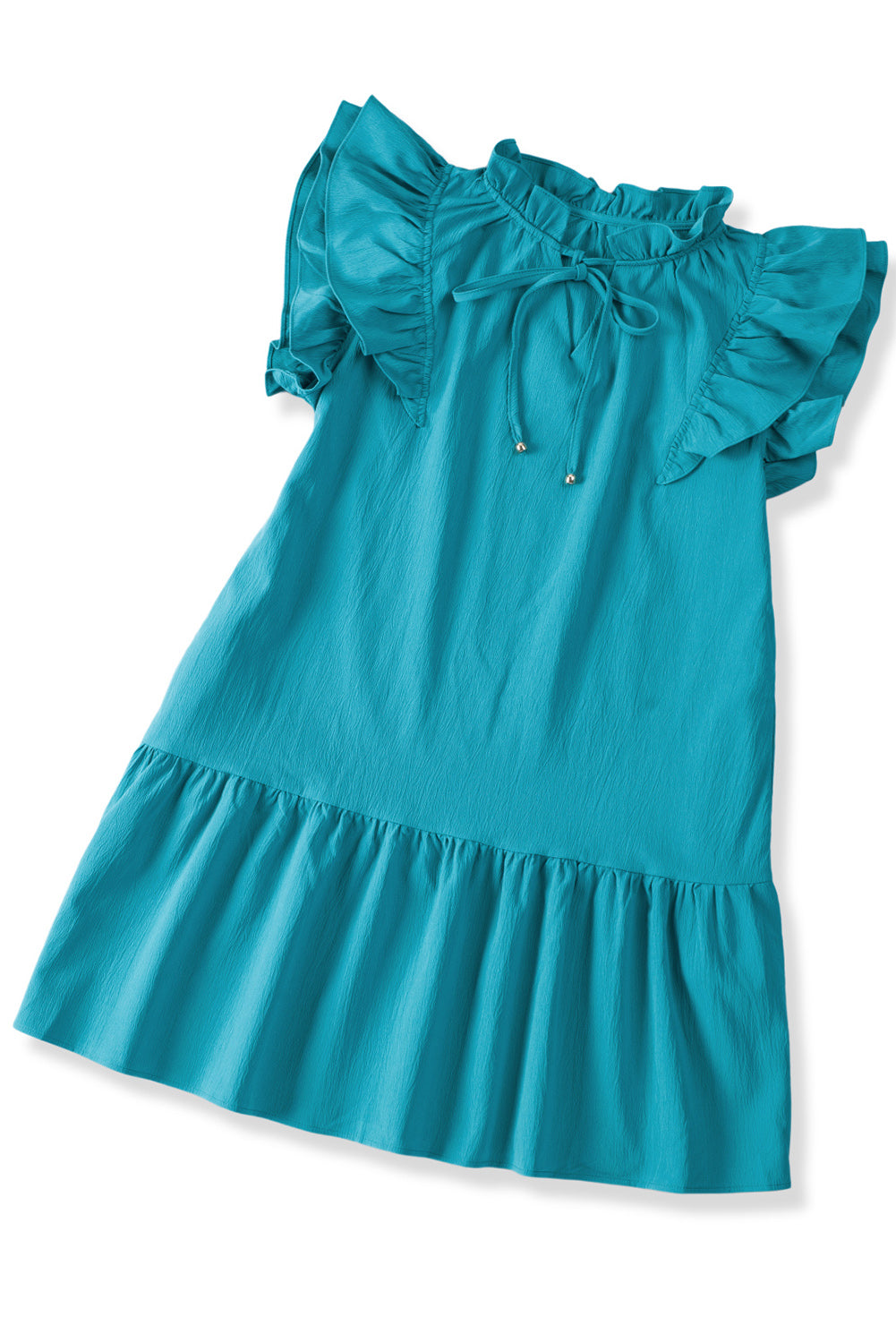 Tiered Ruffled Short Dress
