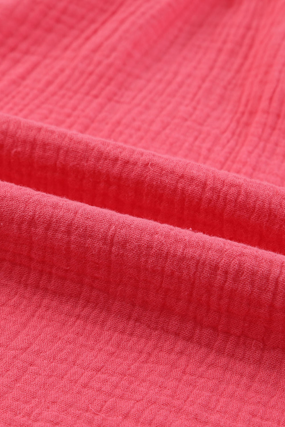 Light Blue Ruffle Short Sleeve Blouse